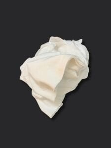 Beyaz İnce Lakost Kumaş, Parça 85x180 cm