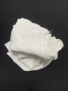 Müslin Kumaş, Parça 340x150 cm - Ekru Kendinden Çizgili