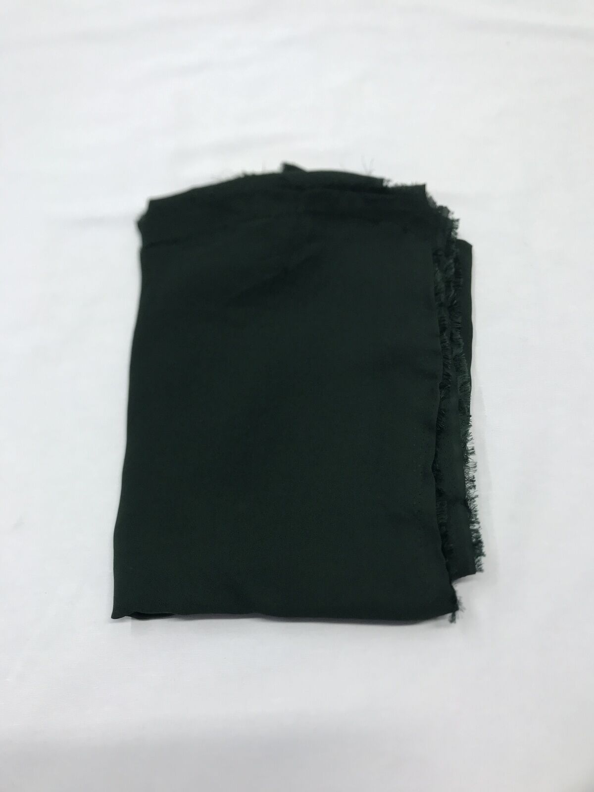 İnce Krep Kumaş, Parça 190x150 cm Zümrüt Yeşili