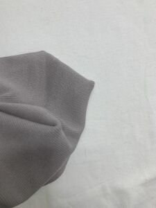 Gri Kaşkorse (Ribana Fitilli) Kumaş, Parça 35x120 cm