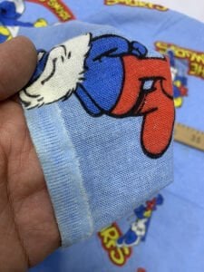 Pazen Kumaş, Parça 110x85 cm Bebe Deseni (HAFİF KİR VAR)