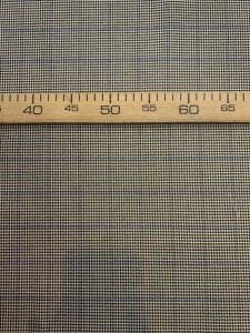 Ekose Kazayağı Desenli Klasik Takımlık Dış Giyim Kumaşı – Bej Siyah