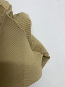 Sütlü Kahve Kaşkorse (Ribana) Kumaş, Parça 55x140 cm