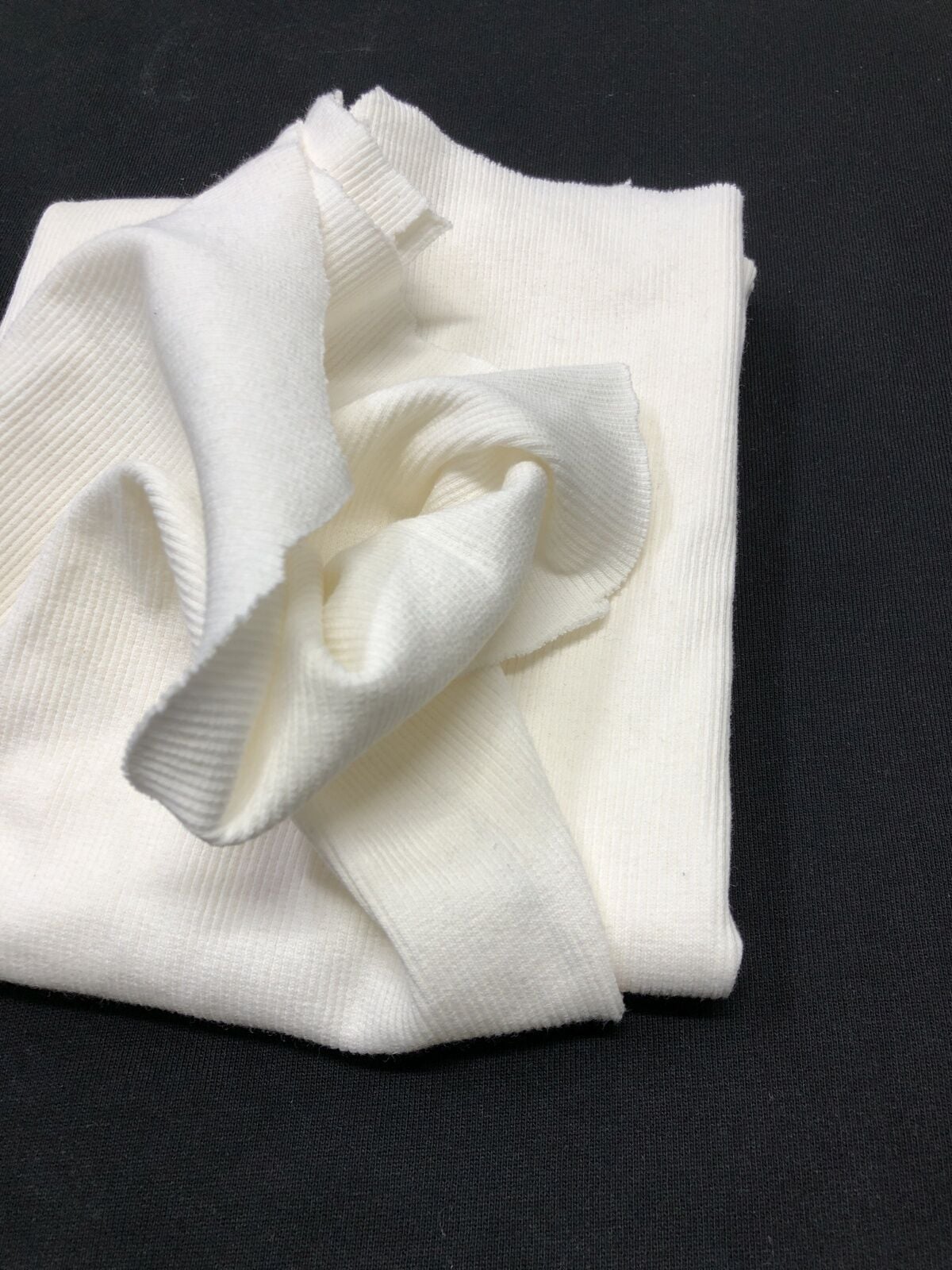 Ribana Fitilli Kumaş, Parça 55x120 cm - Ekru