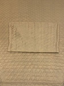 Tek Kişilik Kapitone Yatak Örtüsü Çift Taraflı - Sütlü Kahve 140x200 cm