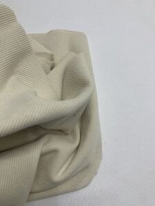 Krem Kaşkorse (Ribana) Kumaş, Parça 25x120 cm