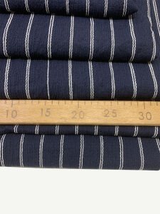 Çizgili Bürümcük Kumaş Penye - Boyları 130-220 cm arası 6 adet