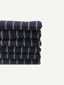 Çizgili Bürümcük Kumaş Penye - Boyları 130-220 cm arası 6 adet