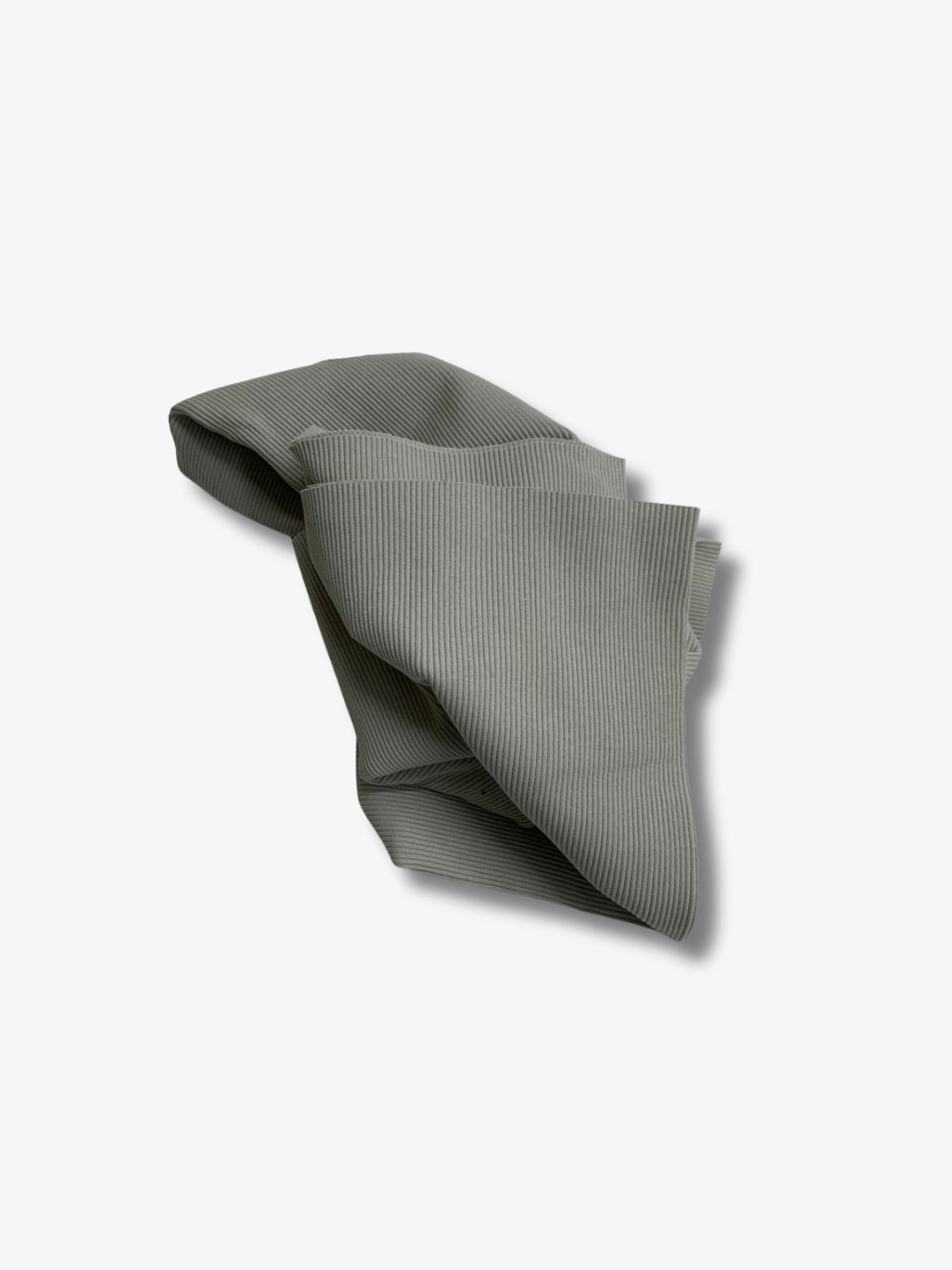 Gri Kaşkorse (Ribana Fitilli) Kumaş, Parça 40x120 cm