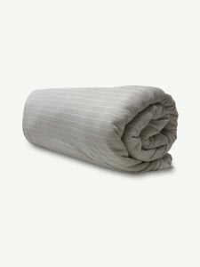 Çizgili İnterlok Kumaş Penye - Boyu 6,5 metre 1 adet (İĞNE İZİ VAR)