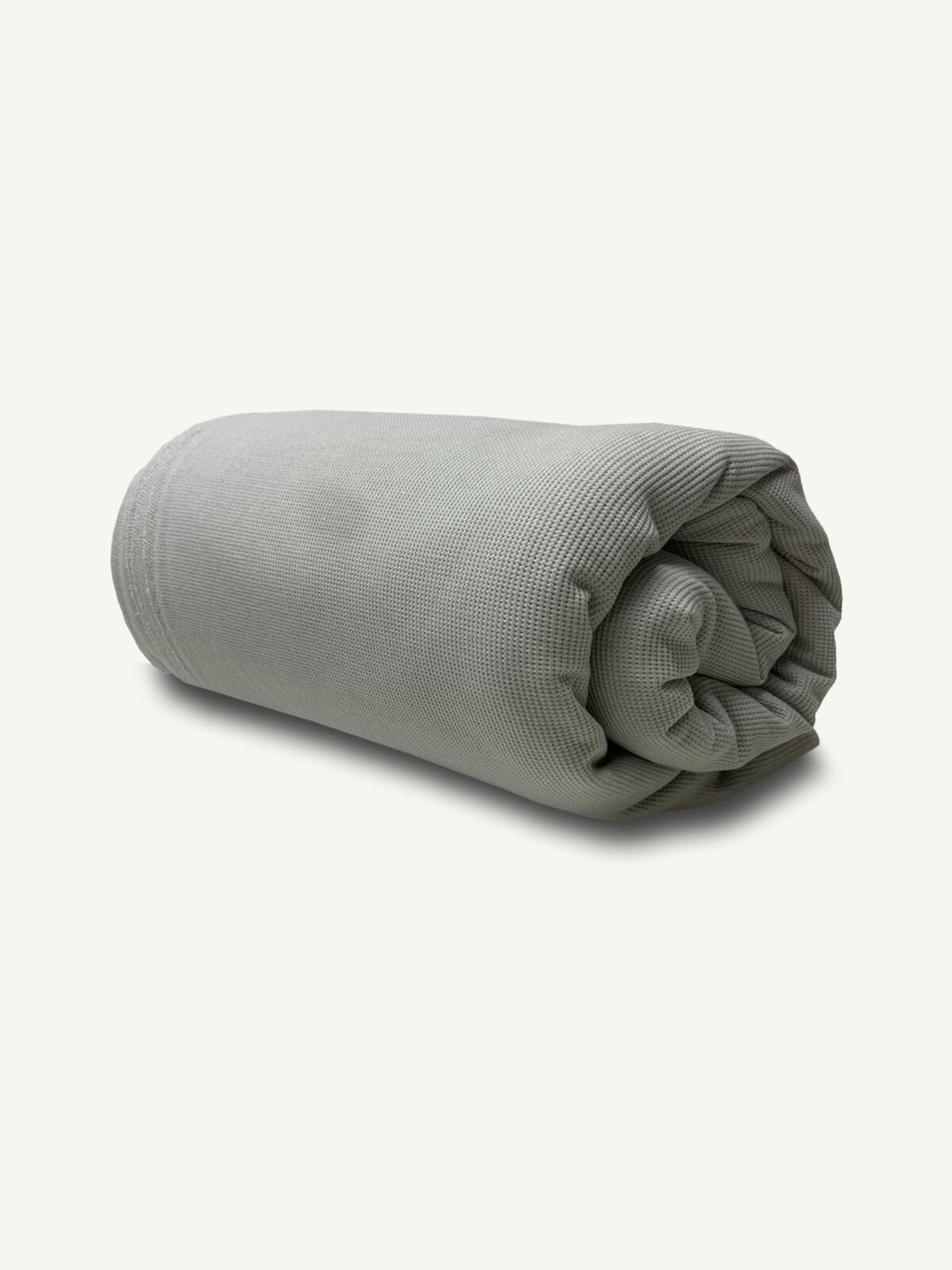 Gri Waffle Kumaş Penye - Boyu 8 metre 1 adet