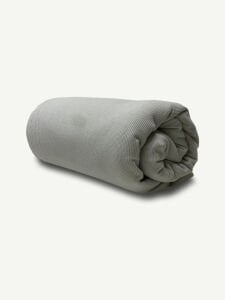 Gri Waffle Kumaş Penye - Boyu 8 metre 1 adet