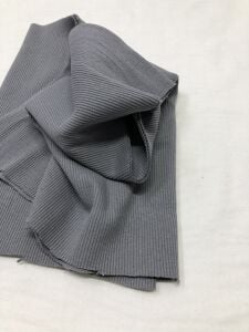 Ribana Fitilli Kumaş, Parça 20x120 cm - Gri