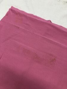 Ribana Kumaş, Parça 45x180 cm - Pembe (ORTADA LEKE VAR)