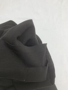 Siyah Ribana Kumaş, Parça 60x200 cm