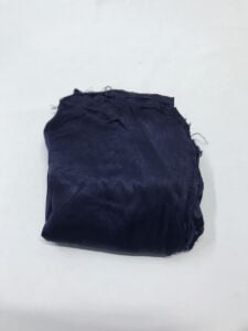 Saten  Viskon Kumaş, Parça 115x130 cm Lacivert