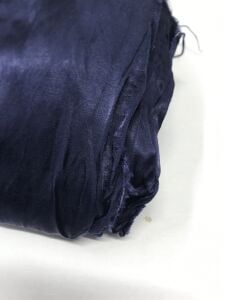 Saten  Viskon Kumaş, Parça 115x130 cm Lacivert