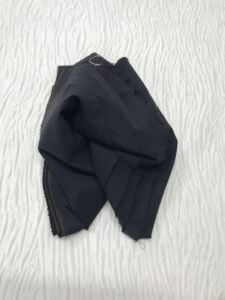 İnce Pantolonluk Kumaş, Parça 115x140 cm - Siyah