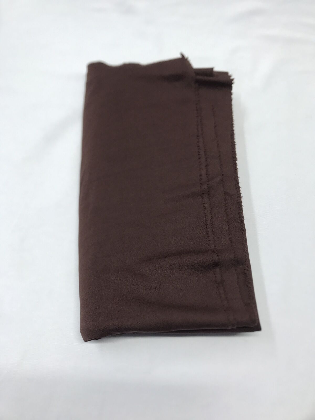 Dalgıç Krep Kumaş, Parça 270x160 cm Kahverengi