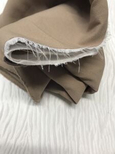 Astarlı Dabıl Kumaş, Parça 75x140 cm - Sütlü Kahve