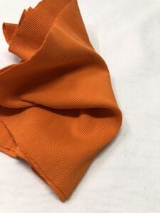 Ribana Fitilli Kumaş, Parça 20x120 cm - Turuncu