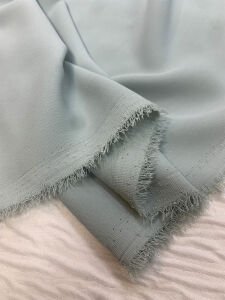 Mint Krep Kumaş Dökümlü