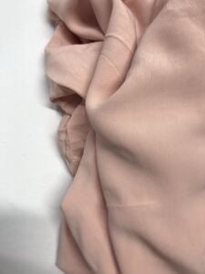 İnce Viskon Krep Kumaş, Parça 95x1300 cm Pudra