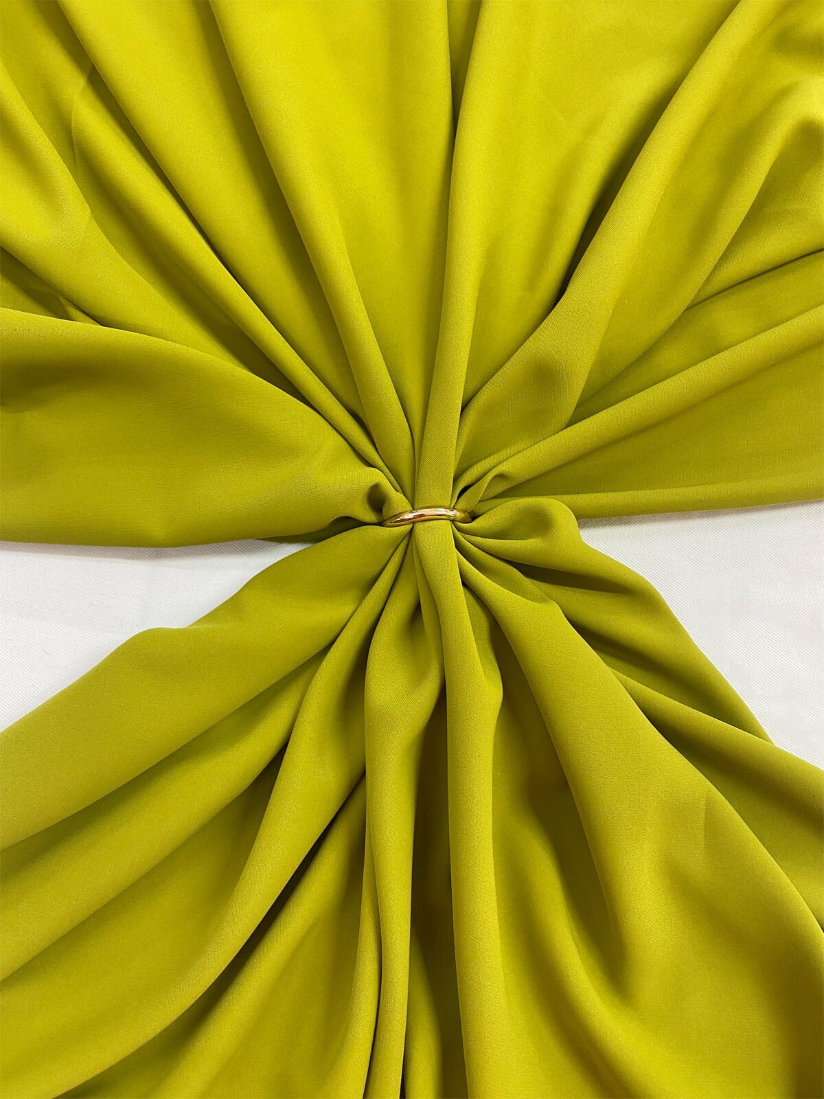 Dubai İpeği Kumaş Yeşil Renk