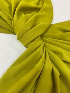 Dubai İpeği Kumaş Yeşil Renk