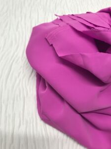 Medine İpeği Kumaş, Parça 130x150 cm - Fuşya