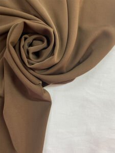 Dubai İpeği Kumaş Kahverengi