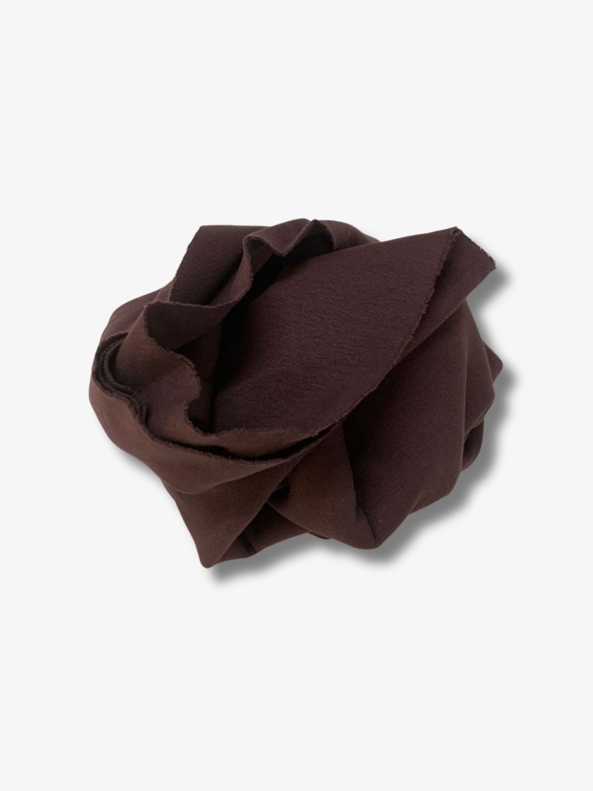 Bordo Kalın Bebe Ribanası Penye Kumaş, Parça 80x100 cm