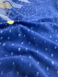 Gece Şehir Manzaralı Polar Kumaş – Yumuşak, Sıcacık, Desenli Kışlık Kumaş