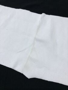 Ribana Fitilli Kumaş, Parça 30x110 cm - Beyaz (HAFİF KİRLİ)