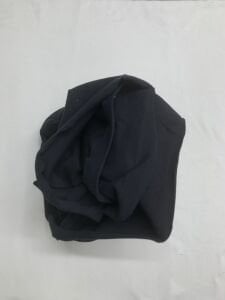 Lacivert Esnek Bebe Ribanası Penye Kumaş, Parça 125x160 cm