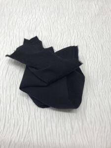 Tensel Kumaş, Parça 100x140 cm - Siyah