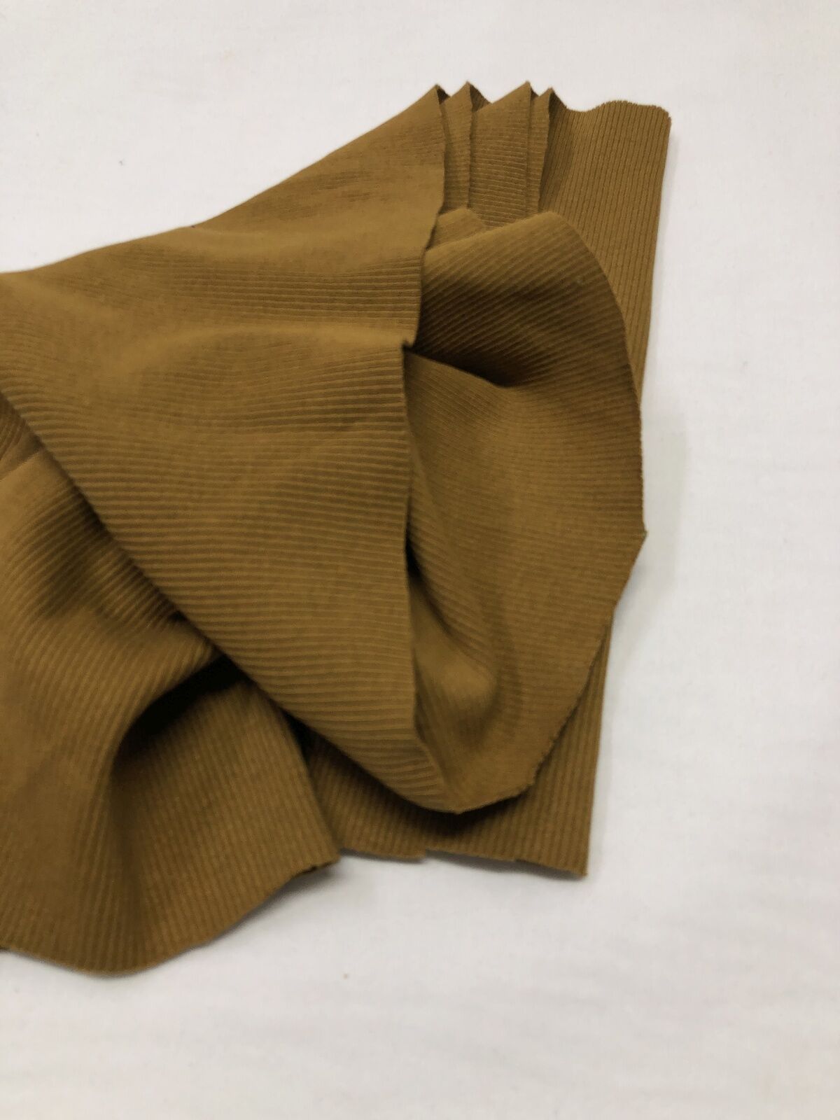 Ribana Fitilli Kumaş, Parça 20x110 cm - Hardal