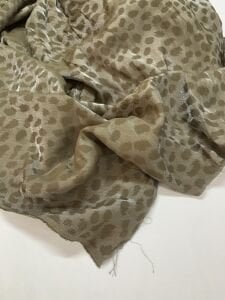 Jakarlı Monaray Kumaş, Parça 200x150 cm Leopar Desen