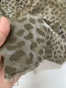 Jakarlı Monaray Kumaş, Parça 200x150 cm Leopar Desen