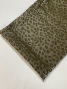 Jakarlı Monaray Kumaş, Parça 200x150 cm Leopar Desen