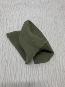 Ribana Fitilli Kumaş, Parça 20x130 cm - Haki