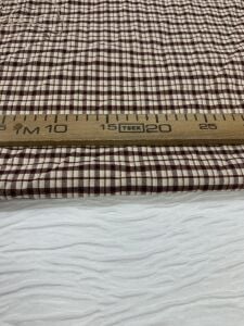 Kışlık Ekose Gömleklik KumaşEsnek , Parça 90x150 cm