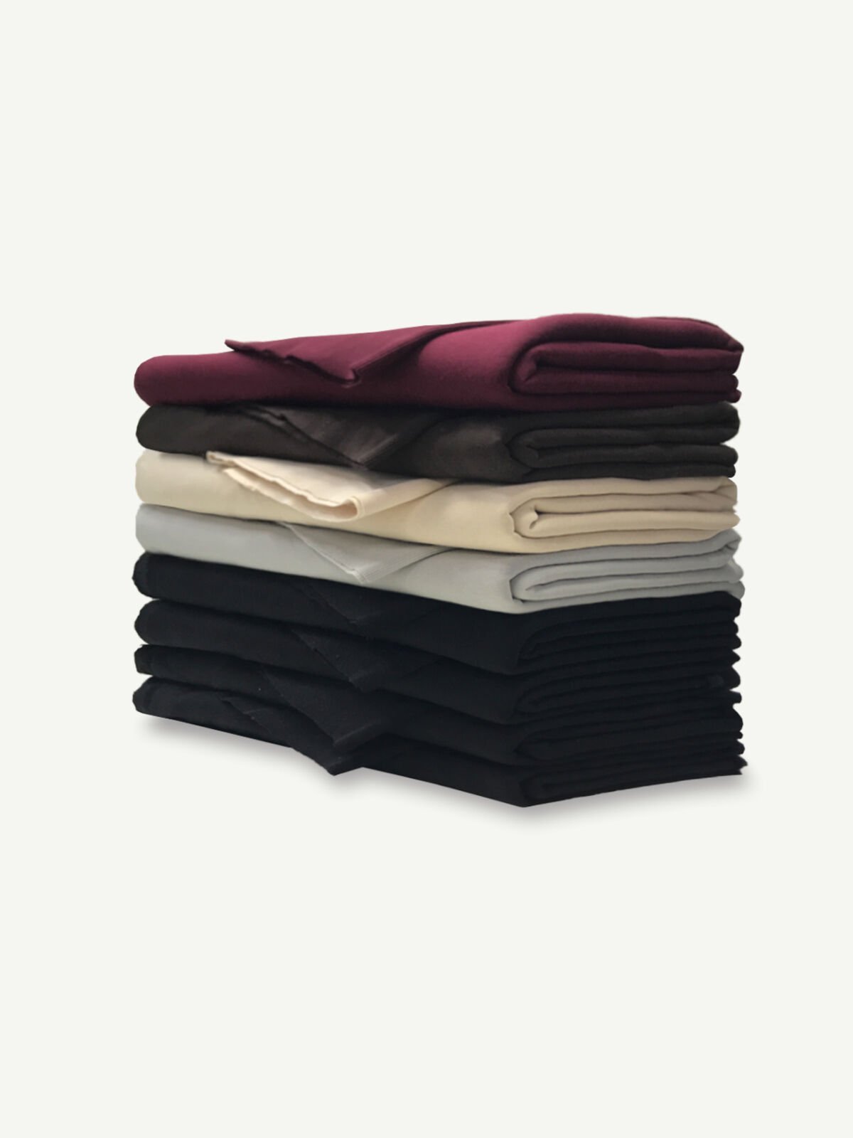 Ribanalı Şardonlu 3 İplik Kumaş Seti, Boyları 100-110 cm arası 8 adet