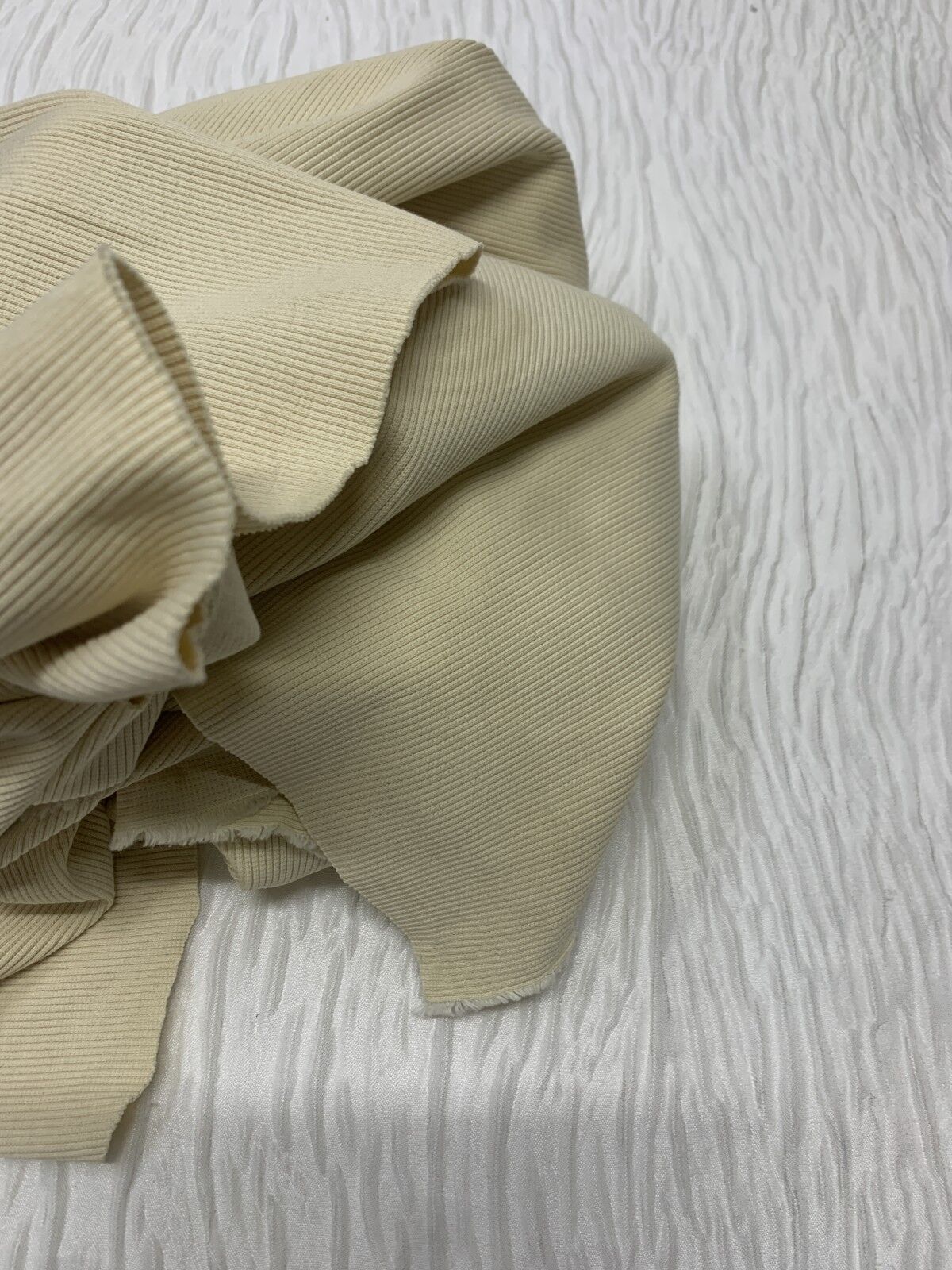 Ribana Fitilli Kumaş, Parça 75x120 cm - Bej