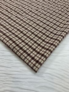 Kışlık Ekose Gömleklik KumaşEsnek , Parça 350x150 cm
