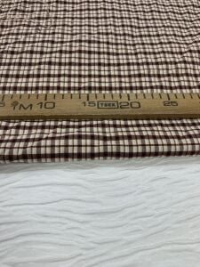 Kışlık Ekose Gömleklik KumaşEsnek , Parça 150x150 cm